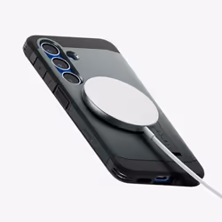Spigen Galaxy S25 Plus Case Tough Armor AI (MagFit) Abyss Green