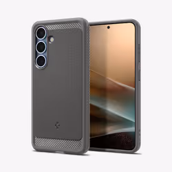 Spigen Galaxy S25 Case Rugged Armor Marble Gray