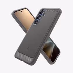 Spigen Galaxy S25 Case Rugged Armor Marble Gray