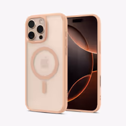 Spigen Ultra Hybrid T (MagFit + Camera Control) iPhone 16 Pro Case Frost Rose Titanium