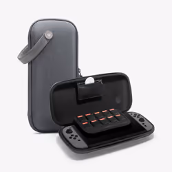 Spigen Klasden Pouch Nintendo Switch 2 Case Charcoal Gray, Pouch case, Nintendo, Grey, EVA (Ethylene Vinyl Acetate), Fabric, ...