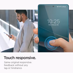 Spigen Glas.tR EZ Fit Galaxy 25 Ultra Screen Protector 2 Pack - Additional view 6