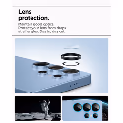 Spigen Glas.tR EZ Fit Optik Pro Galaxy S25 Ultra Camera Lens Protector 2 Pack - Additional view 4