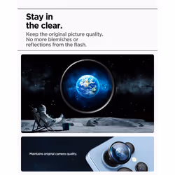 Spigen Glas.tR EZ Fit Optik Pro Galaxy S25 Ultra Camera Lens Protector 2 Pack - Additional view 5