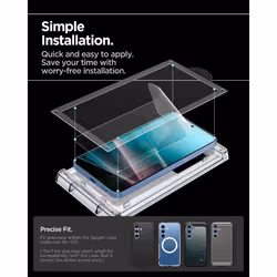 Spigen EliteShield EZ Fit Galaxy S25 Screen Protector 1 Pack
