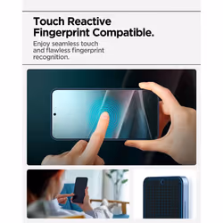 Spigen EliteShield EZ Fit Galaxy S25 Screen Protector 1 Pack - Additional view 4