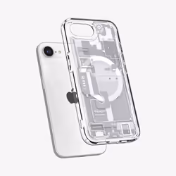 Spigen Ultra Hybrid Zero One (MagFit) iPhone 16e Case Zero One White - Additional view 3