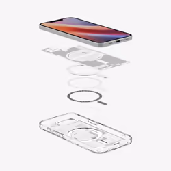 Spigen Ultra Hybrid Zero One (MagFit) iPhone 16e Case Zero One White - Additional view 5
