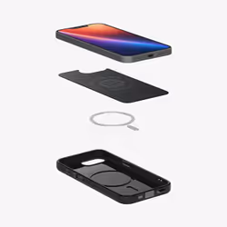 Spigen Liquid Air (MagFit) iPhone 16e Case Matte Black