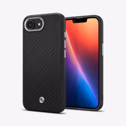 Spigen Enzo Aramid iPhone 16e Case Matte Black