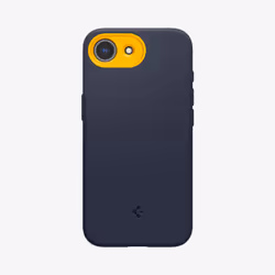 Spigen Nano Pop (MagFit) iPhone 16e Case Blueberry Navy, Cover, Apple, iPhone 16e, 15.5 cm (6.1"), Navy