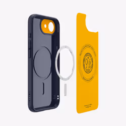 Spigen Nano Pop (MagFit) iPhone 16e Case Blueberry Navy