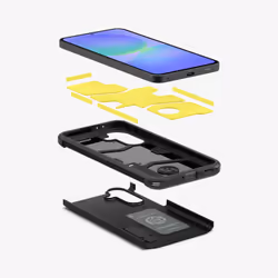 Spigen Tough Armor Galaxy A36 5G Case Black