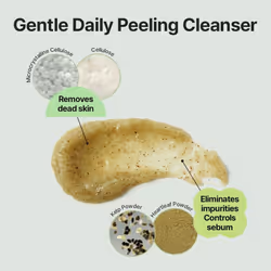 PURE Peeling To Foam  4 oz. fl. Daily Scrubs Cleanser  Mild Peeling Gommage Natural Scrubs  BHA Exfoliating Moisture Foam Cleansing