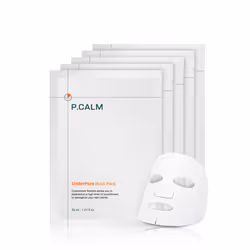 P.CALM UnderPore Facial Sheet Mask (Pack of 5) | Vegan Moisturizing Daily Facial Treatment Mask for Sensitive Skin | Korean S ...