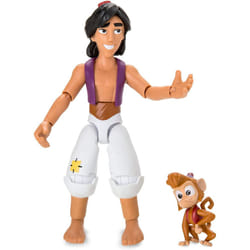 Disney Aladdin Action Figure with Abu Toybox