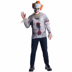 Adult IT Movie Pennywise Costume Top - M