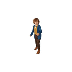 costume Newt Scamander blue 3-piece size 104