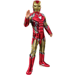 Kids Official Deluxe Iron Man Costume | Avengers Endgame Superhero - Large
