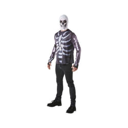 Rubies Fortnite Skull Trooper Adult Costume Top & Hood Mens - Medium