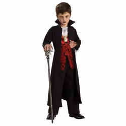Kids Royal Vampire Costume - Large