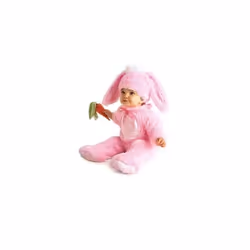 6-12 Months Pink Baby Girls Rabbit Costume - Bunny Fancy Dress Easter Animal -  bunny fancy dress rabbit baby costume pink ea ...