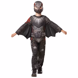 Official Rubies R641472M Boys Hiccup Battlesuit Deluxe Medium Children's Costumes How To Train Your Dragon Dragon: The Hidden ...