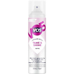 VO5 Hair Spray With Heat Defence, Tame & Shine 100ml - 4 Pack