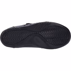 ) Hush Puppies Josh Junior Leather Boys's Black Loafers - Black, 10.5 (Adults'