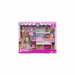 Barbie Doll (11.5-in Blonde) and Pet Boutique Playset with 4 Pets, Color-Change Grooming Feature and Accessories, Great Gift for 3 to 7 Year Olds