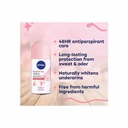 40ml x 2 Nivea Brightening Deep Serum Sakura + Vit C Deodorant Roll-on