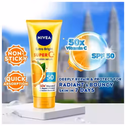 320ml Nivea Extra Bright Super C Plus Vitamin Serum SPF 50 PA+++