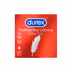 12 x Durex Fetherlite Thin Condoms ( 4 x Pack 3 ) Ultra Sensitive