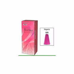 Berina Permanent Hair Dye Color Cream A24 Pink Magenta