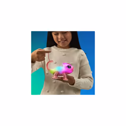 Little Live Pets - Nova The Bright Light Chameleon, Interactive Color Change Up Toy, 30+ Sounds and Emotions, So Many Moods, Repeats Back, 26365