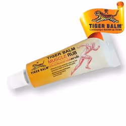 Tiger Balm Muscle rub cream, 30 g, Tube, Any gender, Universal skin, Warming, Apply a sufficient amount of product to the aff ...