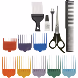 Wahl Hair Clippers for Men, Colour Pro Corded Head Shaver Men's Hair Clippers with Colour Coded Clipper Guides, Corded