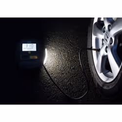 Ring Automotive RTC1000 12V rapid tyre inflator air compressor car pump preset digital pressure gauge memory function 2 min inflation LED light