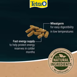Tetra Wheatgerm Pond Fish Food Sticks 1.4kg - for cold weather feeding