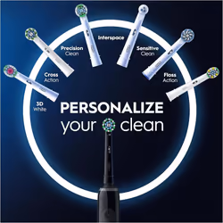 Oral-B Pro 3 Electric Toothbrushes For Adults, Gifts For Women / Men, 1 Cross Action Toothbrush Head & Travel Case