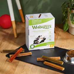 WHIMZEES | Grain-Free Dental Chews for Medium Breed Dogs | 30 Stix - Month Box