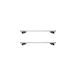 Amazon Basics 142,2Ã cm Roof Rack Cross Bars, Fits 106.7 to 126Ã cm Width of 2 Raised Rails with Gap to Car Roof, 2-pieces