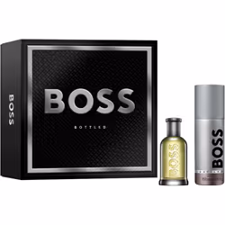 BOSS Mens 2 Piece BOSS Bottled Festive Giftset including an Eau de Toilette 50ml and Mens Spray Deodorant 150ml