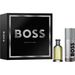BOSS Mens 2 Piece BOSS Bottled Festive Giftset including an Eau de Toilette 50ml and Mens Spray Deodorant 150ml