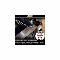 Stone Chip Shield Spray Shield Underseal Metal Paint for Cars Underbody White Metal Paint Resistant Durable Automotive Paint 8 Year Protection 600ml