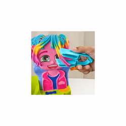 Play-Doh Hair Stylin' Salon Playset with 6 Cans, Pretend Play Toys for Girls and Boys Ages 3 and Up