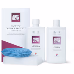 Autoglym Convertible Soft Top Clean & Protect Complete Kit Convertible Roof Cleaner, Protector and Waterproofer -