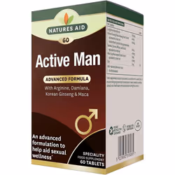 natures aid Active Man Tablets - Pack of 60 Tablets