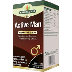 natures aid Active Man Tablets - Pack of 60 Tablets