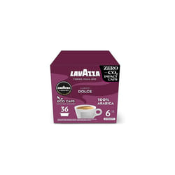 Lavazza A Modo Mio Lungo Dolce, Coffee Capsules, 100% Arabica, Sweet  Intensity 6/13, Medium Roasting, Perfect for a 40ml Espresso,36 Espresso Pods